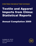 Textile and Apparel Imports from China: Statistical Reports, Annual Compilation 2009