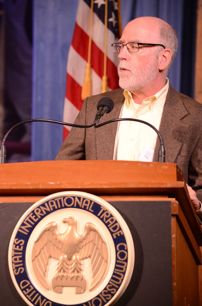 Rutgers University Professor Thomas Prusa   providing commentary on the Commission's industry and economic analysis.