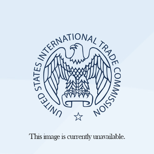 Graphic with USITC Seal and text 'This image is currently unavailable'