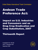 USITC Publication 4037 The Impact of the Andean Trade Preference Act (Thirteenth Report 2007)