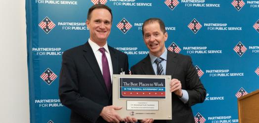USITC Remains One of Government's "Best Places to Work" USITC Remains One of Government's "Best Places to Work"